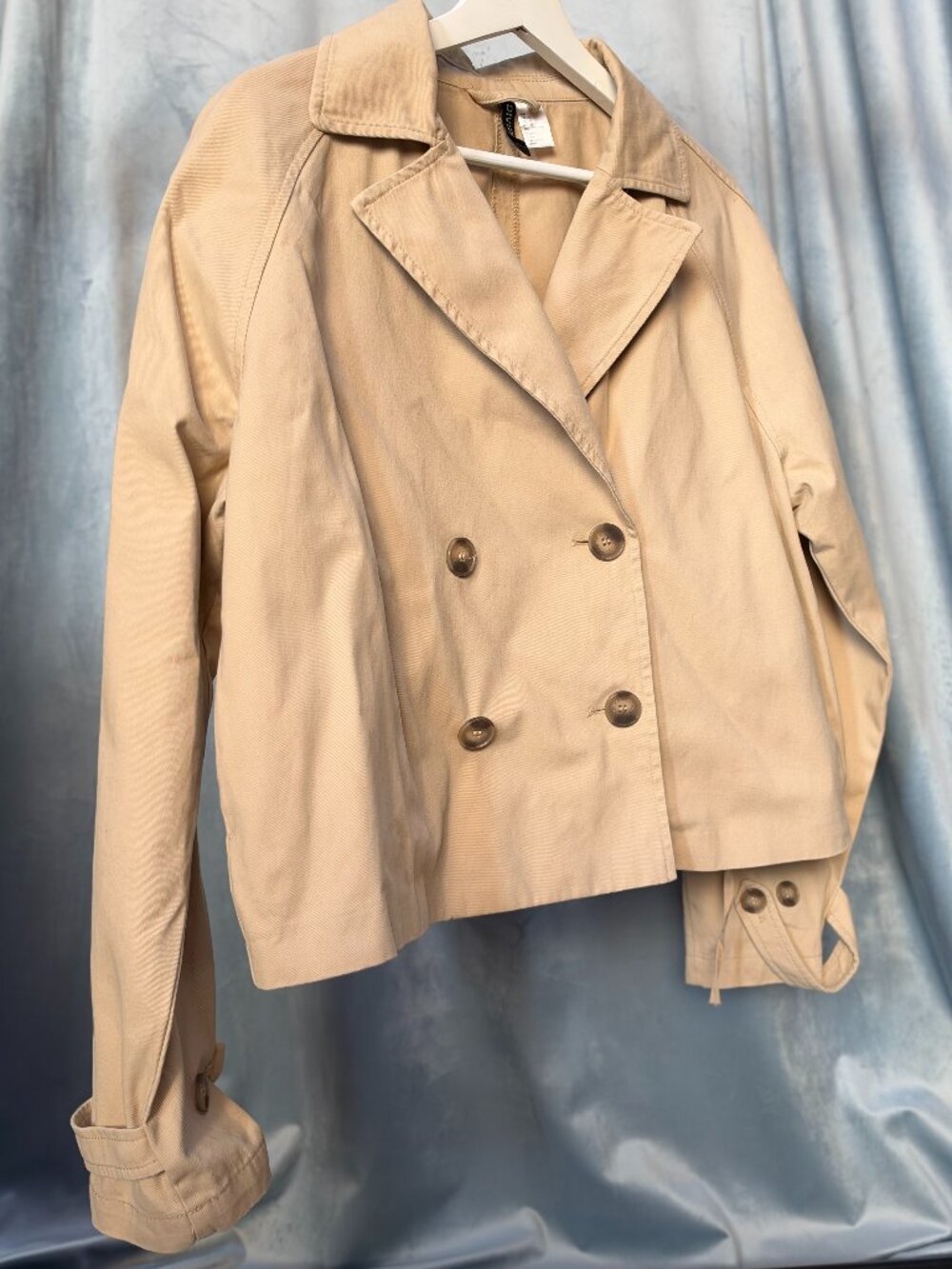 Crop Trench Jacket